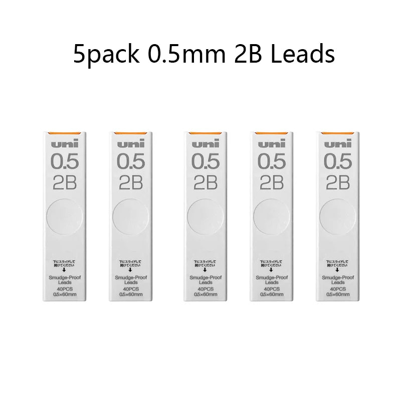 Uni Kuru Toga Wooden Metal Mechanical Pencil M5-KW/KH 0.5MM Heavy Duty Automatic Pencil Back To School Stationery Supplies