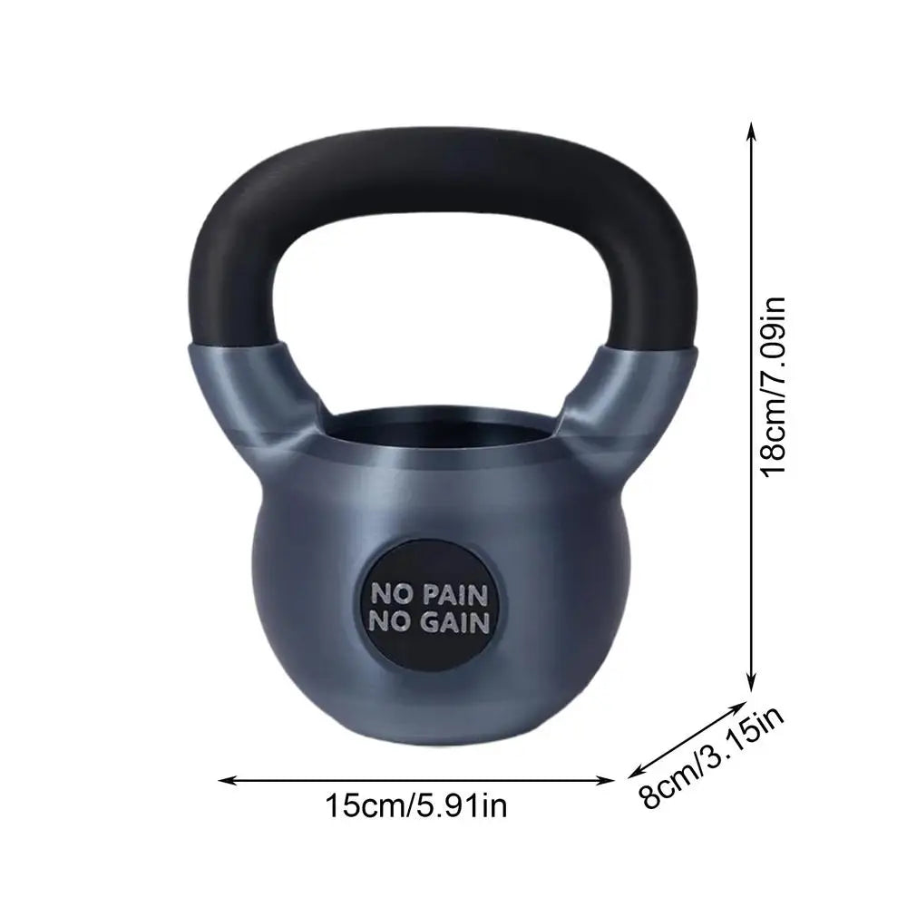 Kettlebell Pencil Holder Pen Holder Cups For Desktop Organizer Fun Desk Accessories For Women Men Adults Fitness Enthusiasts