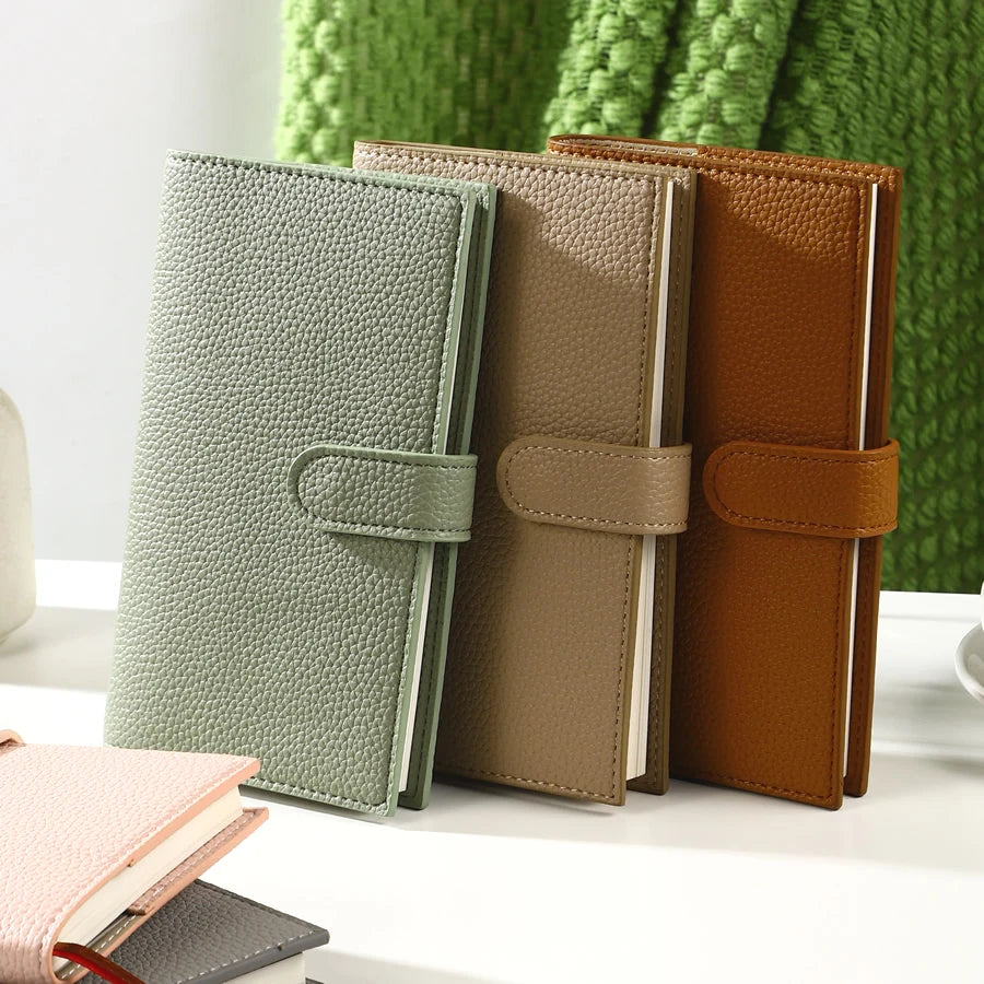 A6 Weekly Planner Notebook | Compact Leather Cover, Ideal for On - the - Go Scheduling. Keep Your Week Organized Effortlessly!
