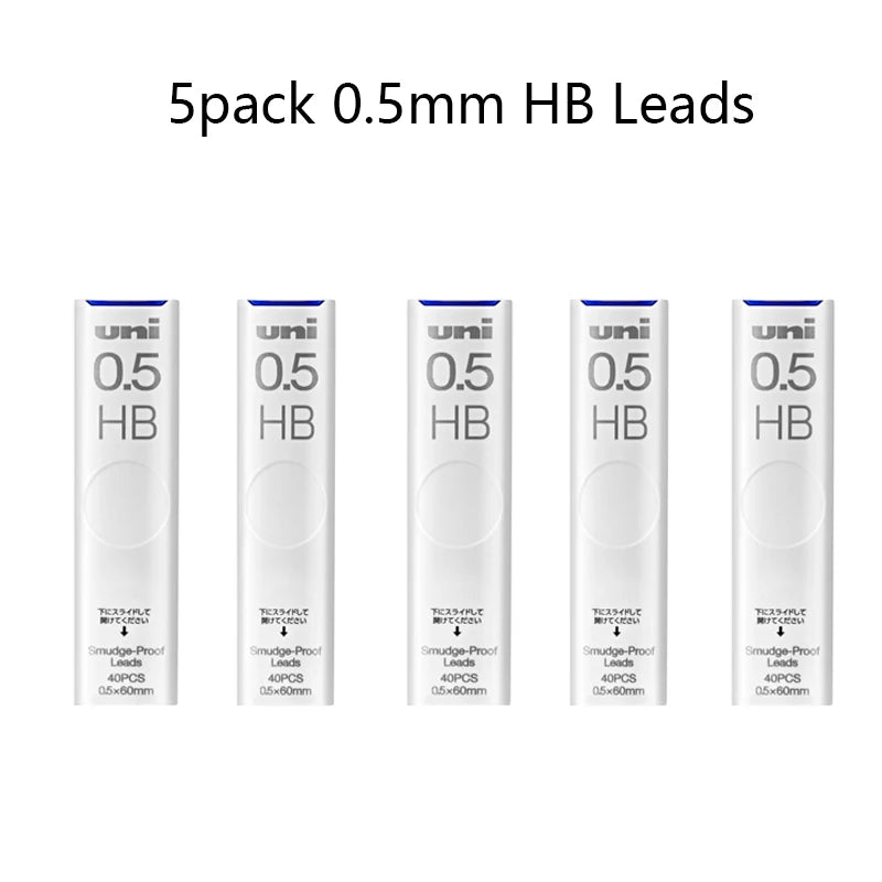 Uni Kuru Toga Wooden Metal Mechanical Pencil M5-KW/KH 0.5MM Heavy Duty Automatic Pencil Back To School Stationery Supplies