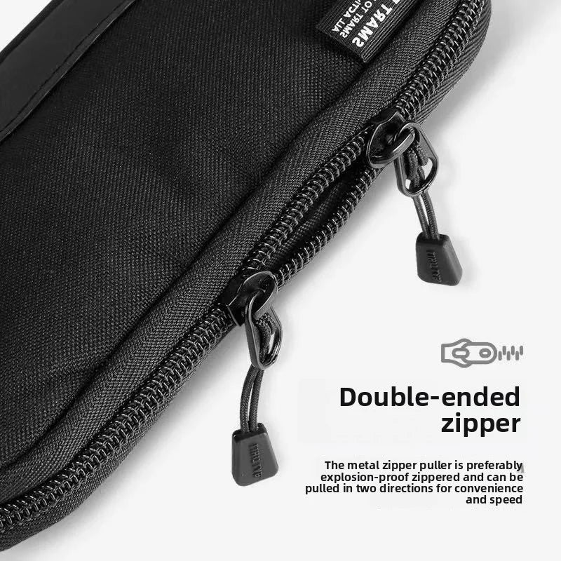 Japan Lihit Lab Large Capacity PU Waterproof Pencil Case Big Pen Holder, Fabric Stationery & Sundry Bag for School Students