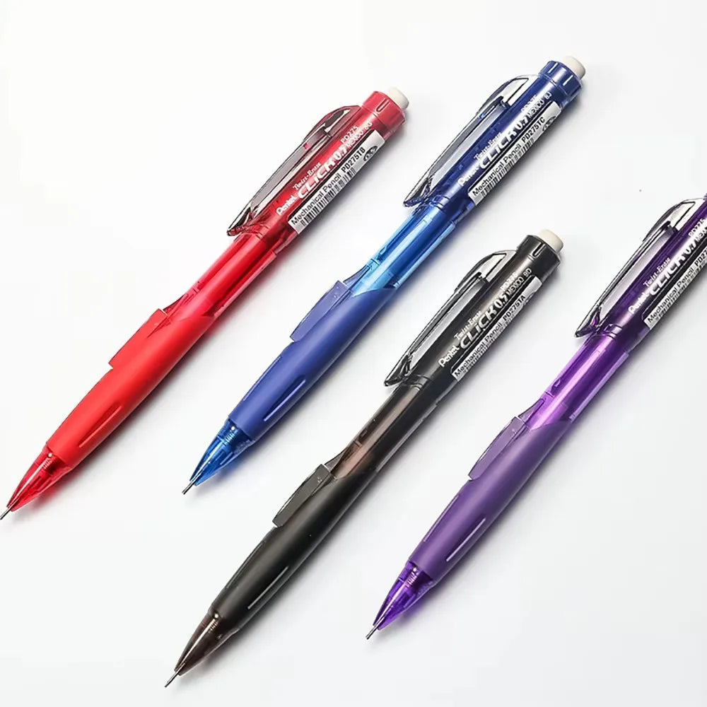 Pentel Mechanical Pencil PD275 Side Pressing Out Lead Writing Is Not Easy To Break The Core Cute School Supplies Stationery