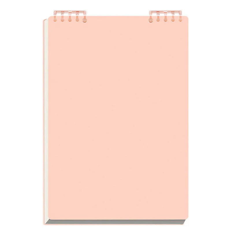 Refillable Spiral Notebook - Top-Flip Binding, Detachable Pages, A5 Lined Journal for Students