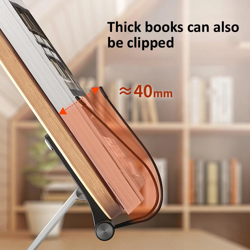 Wooden Reading Book Stand Children's Multi-functional Book Lazy Reading Bookshelf Student Desktop Height Adjustable Laptop Stand
