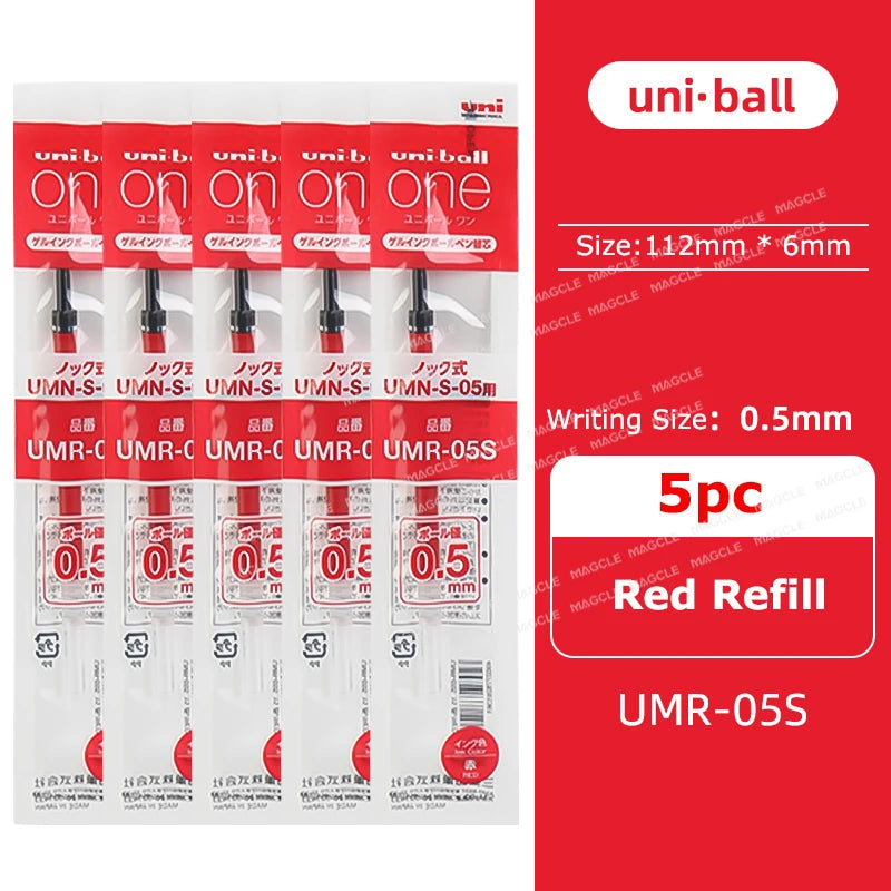 Japanese uni-ball ZENTO Gel Ink Pen Limited Flow Model Metal Push Ultra-Smooth Writing 0.38/0.5mm Signing for Students Business