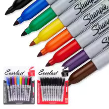 Waterproof Dual-Tip Permanent Markers Set (20 / 40 / 60 Pack)