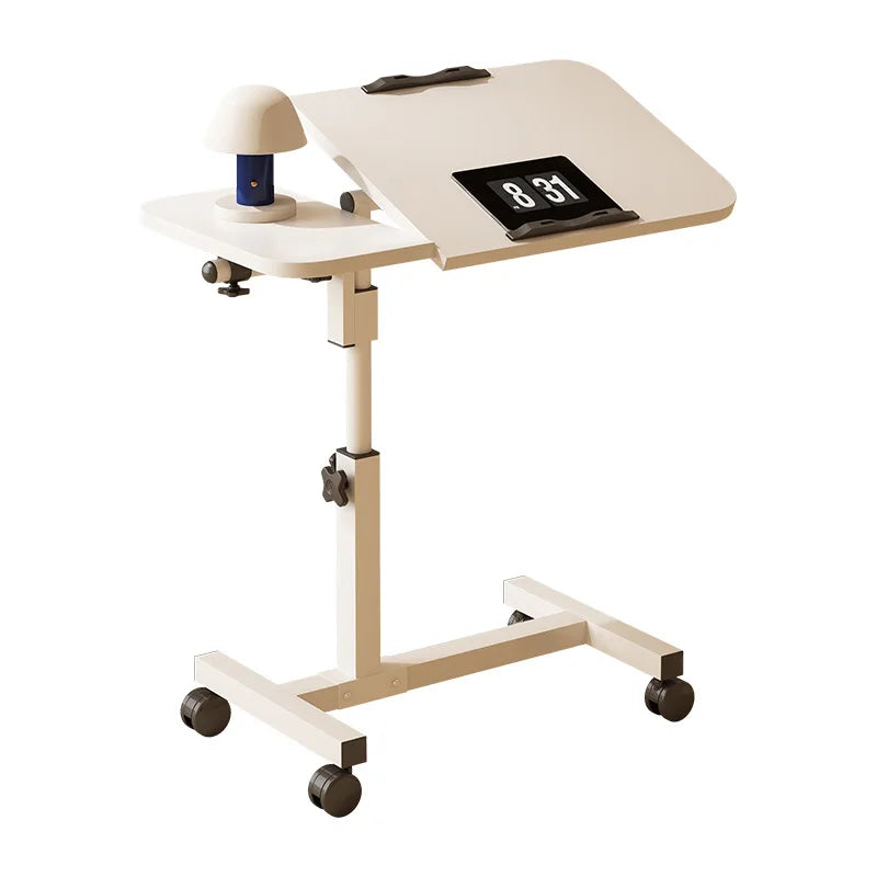 Foldable Height Adjustable Movable Computer Desk Stand Floor Lazy Bedside Table Multi Purpose Reading Puzzle Rack